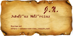 Juhász Nárcisz névjegykártya